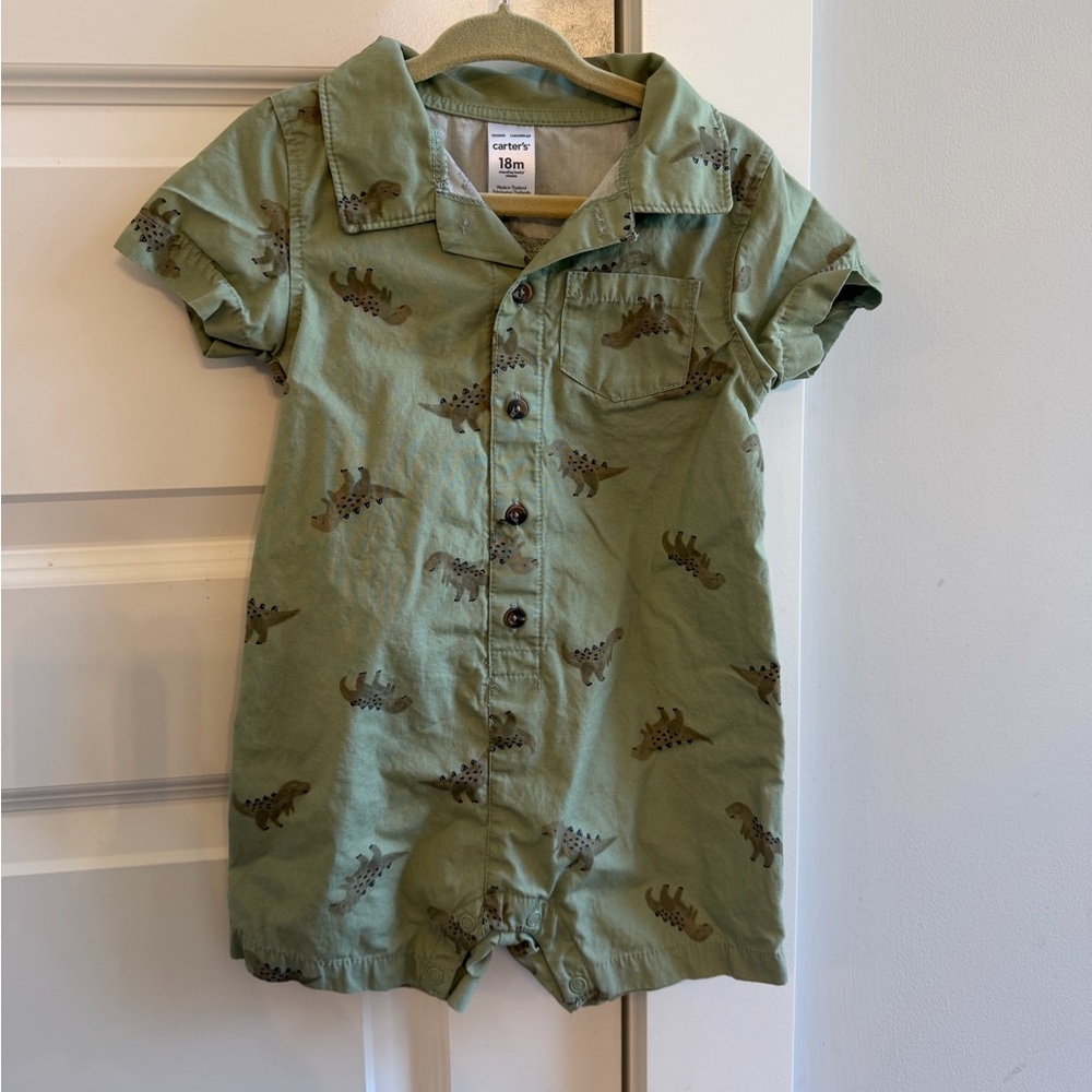 NWOT Carters Dino One Piece